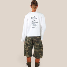 Carica l'immagine nel visualizzatore di Gallery, Vicolo t-shirt over stampe manica ampia 100% cotone Art RAC0240