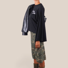 Carica l'immagine nel visualizzatore di Gallery, Vicolo t-shirt over stampe manica ampia 100% cotone Art RAC0240