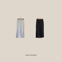 Carica l'immagine nel visualizzatore di Gallery, Tensione in pantalone palazzo elastico vita 100% cotone Art 26P4936 ( camicia Art 26C4938 )