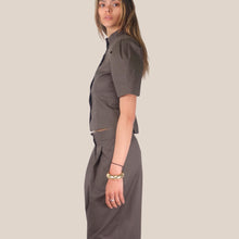 Carica l'immagine nel visualizzatore di Gallery, Tensione in blazer manica corta sfiancato 98% cotone Art 26B4542 ( pantalone Art 26P4516 )