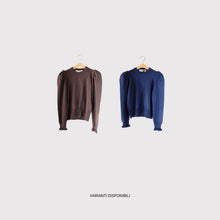 Carica l'immagine nel visualizzatore di Gallery, Haveone maglia arriccio spalla 50% viscosa Art MNC-P480