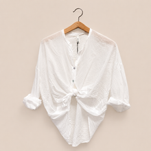 Carica l'immagine nel visualizzatore di Gallery, Tensione in camicia over mussola 100% cotone Art S26CM74
