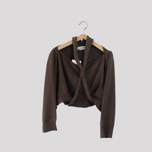 Carica l'immagine nel visualizzatore di Gallery, Haveone maglia nodo collo 50% cotone Art MFP-Q034