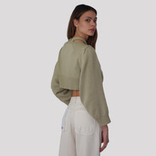 Carica l'immagine nel visualizzatore di Gallery, Haveone maglia nodo collo 50% cotone Art MFP-Q034