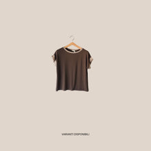 Carica l'immagine nel visualizzatore di Gallery, Susy Mix maglia bordino lurex 94% viscosa Art BO5115
