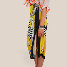 Carica l'immagine nel visualizzatore di Gallery, Haveone gonna lunga pareo stampa zebra 100% viscosa Art GVS-Q207
