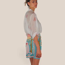 Carica l'immagine nel visualizzatore di Gallery, Haveone camicia over stampa scimmietta 85% lyocell Art CVS-Q485
