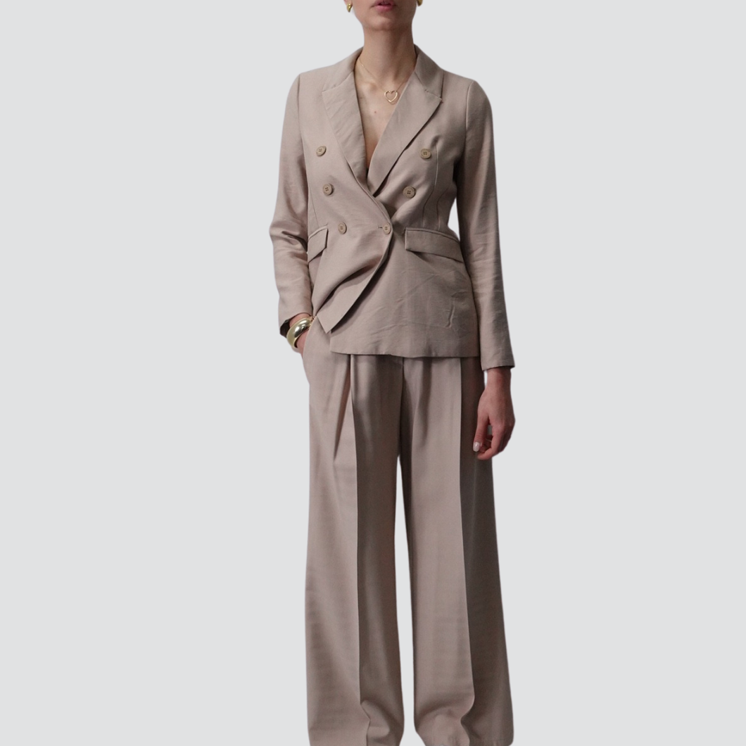 Haveone pantalone palazzo 90% viscosa Art PGE-N039