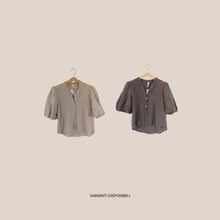 Carica l'immagine nel visualizzatore di Gallery, Tensione in camicia over 100% lino Art S26CJ47
