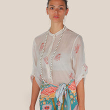Carica l'immagine nel visualizzatore di Gallery, Haveone camicia over stampa scimmietta 85% lyocell Art CVS-Q485
