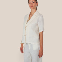 Carica l'immagine nel visualizzatore di Gallery, Haveone blazer manica corta 100% lino Art JVE-Q081
