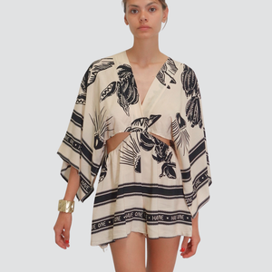 Haveone tutina farfalla accessorio schiena 100% viscosa Art YMA-N016