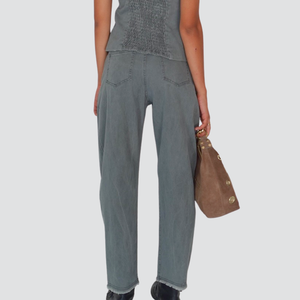 Tensione in pantalone cintura borchie 100% cotone Art W25P152