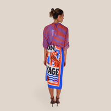 Carica l'immagine nel visualizzatore di Gallery, Haveone gonna lunga pareo bon voyage 100% viscosa Art GVS-Q237
