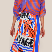Carica l'immagine nel visualizzatore di Gallery, Haveone gonna lunga pareo bon voyage 100% viscosa Art GVS-Q237
