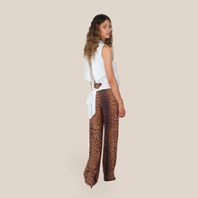 Carica l'immagine nel visualizzatore di Gallery, Vicolo pantalone maculato palazzo elastico vita Art UF0082
