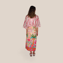 Carica l'immagine nel visualizzatore di Gallery, Tensione in camicia over stampa mussola 100% cotone Art 39830
