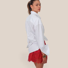 Carica l'immagine nel visualizzatore di Gallery, Haveone shorts india elastico vita fondo pizzo 90% viscosa Art PVS-Q383
