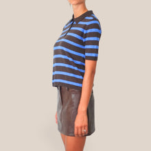 Carica l'immagine nel visualizzatore di Gallery, Haveone polo rigata 35% viscosa 30% lana 5% cashmere Art MHO-R152
