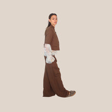 Carica l'immagine nel visualizzatore di Gallery, Vicolo pantalone palazzo gessato pinces 85% viscosa Art TAB1851 ( blazer TAB1952 )
