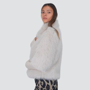 Haveone eco-pelliccia manicotti foderata Art KMA-p045