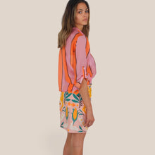 Carica l'immagine nel visualizzatore di Gallery, Haveone camicia over rigata 85% lyocell Art CVS-Q471
