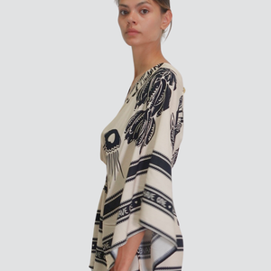 Haveone tutina farfalla accessorio schiena 100% viscosa Art YMA-N016