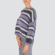 Carica l'immagine nel visualizzatore di Gallery, Dixie maglia over rigata Art M566Y266

