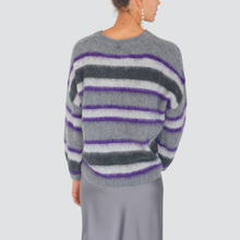 Carica l'immagine nel visualizzatore di Gallery, Dixie maglia over rigata Art M566Y266
