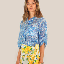 Carica l'immagine nel visualizzatore di Gallery, Haveone camicia fantasia 85% lyocell Art CVS-Q474
