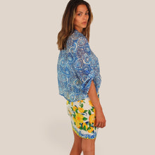 Carica l'immagine nel visualizzatore di Gallery, Haveone camicia fantasia 85% lyocell Art CVS-Q474
