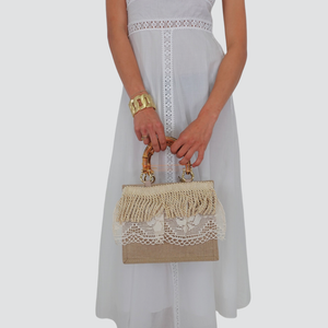 Susy mix borsa canvas crochet Art 508B