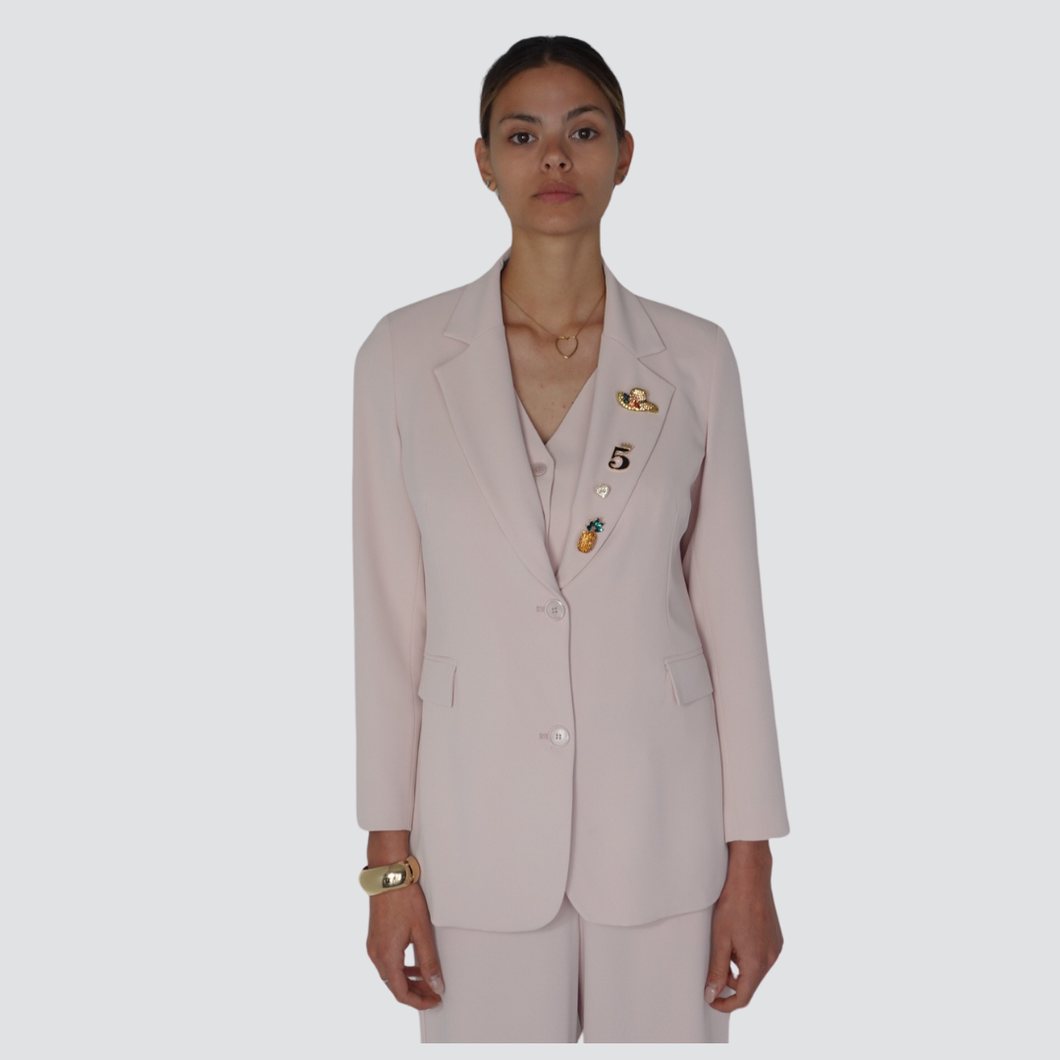 Tensione in blazer con spille Art 25B6586