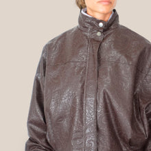 Carica l'immagine nel visualizzatore di Gallery, Haveone bomber stampa ecopelle Art KGE-R052
