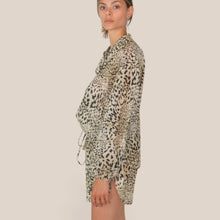Carica l'immagine nel visualizzatore di Gallery, Tensione in camicia over manica lunga 100% cotone Art C10314AT
