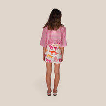 Carica l'immagine nel visualizzatore di Gallery, Tensione in camicia over rigata mussola 100% cotone Art PE260474
