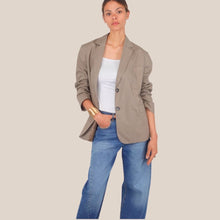 Carica l'immagine nel visualizzatore di Gallery, Vicolo blazer over tela leggera 100% cotone Art TAB2282
