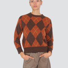 Carica l'immagine nel visualizzatore di Gallery, Vicolo maglia over rombi Art 77289F
