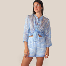 Carica l'immagine nel visualizzatore di Gallery, Tensione in shorts elastico vita 85% lyocell Art PE260578

