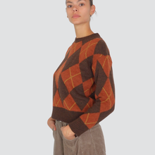 Carica l'immagine nel visualizzatore di Gallery, Vicolo maglia over rombi Art 77289F
