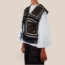 Carica l'immagine nel visualizzatore di Gallery, Vicolo gilet crochet 50% cotone Art 3AC3042
