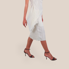 Carica l'immagine nel visualizzatore di Gallery, Haveone gonna elastico vita doppio tessuto sottoveste pizzo Art GFW-Q119 ( top Art RFW-Q130 )
