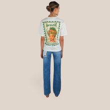 Carica l'immagine nel visualizzatore di Gallery, Haveone t-shirt over stampa schiena 100% cotone Art TDY-Q224
