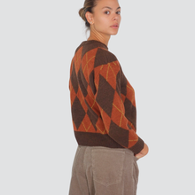 Carica l'immagine nel visualizzatore di Gallery, Vicolo maglia over rombi Art 77289F
