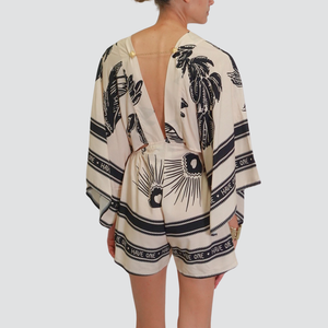 Haveone tutina farfalla accessorio schiena 100% viscosa Art YMA-N016