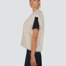 Carica l&#39;immagine nel visualizzatore di Gallery, Haveone gilet over foderato ricciolino con zip Art LN0-P033
