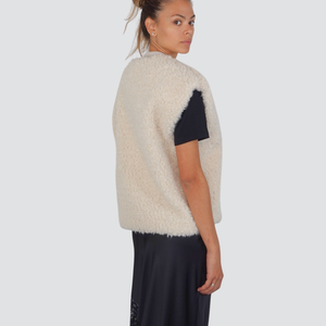 Haveone gilet over foderato ricciolino con zip Art LN0-P033