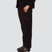 Carica l'immagine nel visualizzatore di Gallery, Tensione in pantalone gamba regolare elastico retro con cintura. 32% viscosa Art 26P1412
