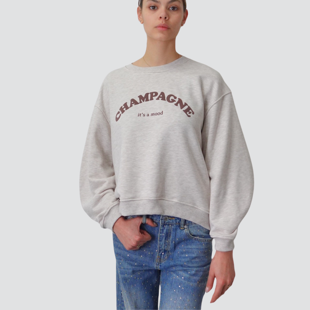 Vicolo felpa over garzata 95% cotone Art RD0217