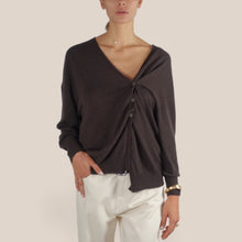 Carica l'immagine nel visualizzatore di Gallery, Vicolo cardigan 40% viscosa 25% lana 5% cashmere Art 2AC2028
